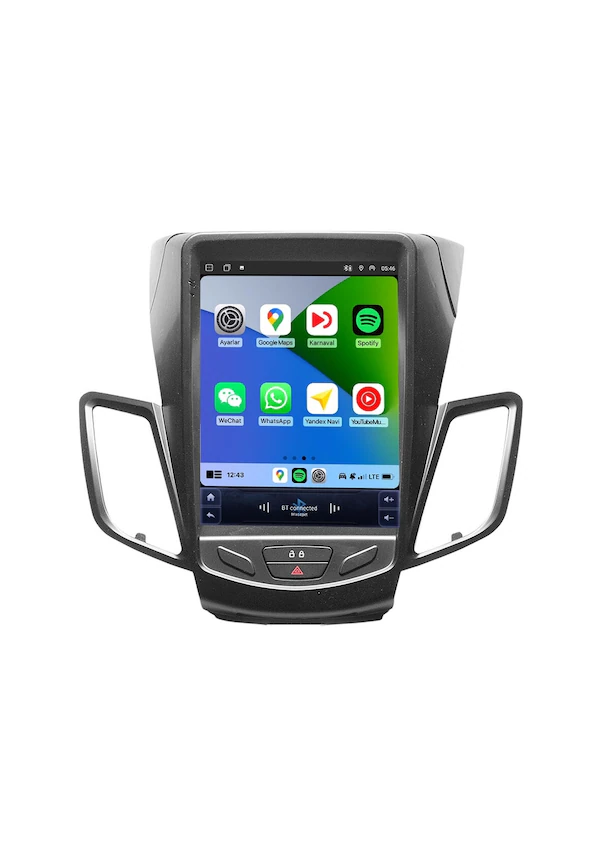 Ford Fiesta Tesla Ekran 2012-2018 Model Uyumlu 4gb Ram 32gb Hafıza Carplay Android